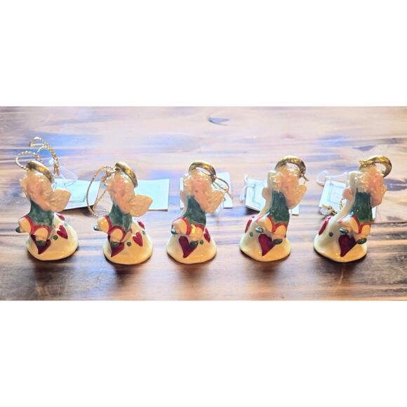 Midwest of Cannon Falls Angel Bells Christmas Ornaments Fran Welch Collection - Picture 2 of 8